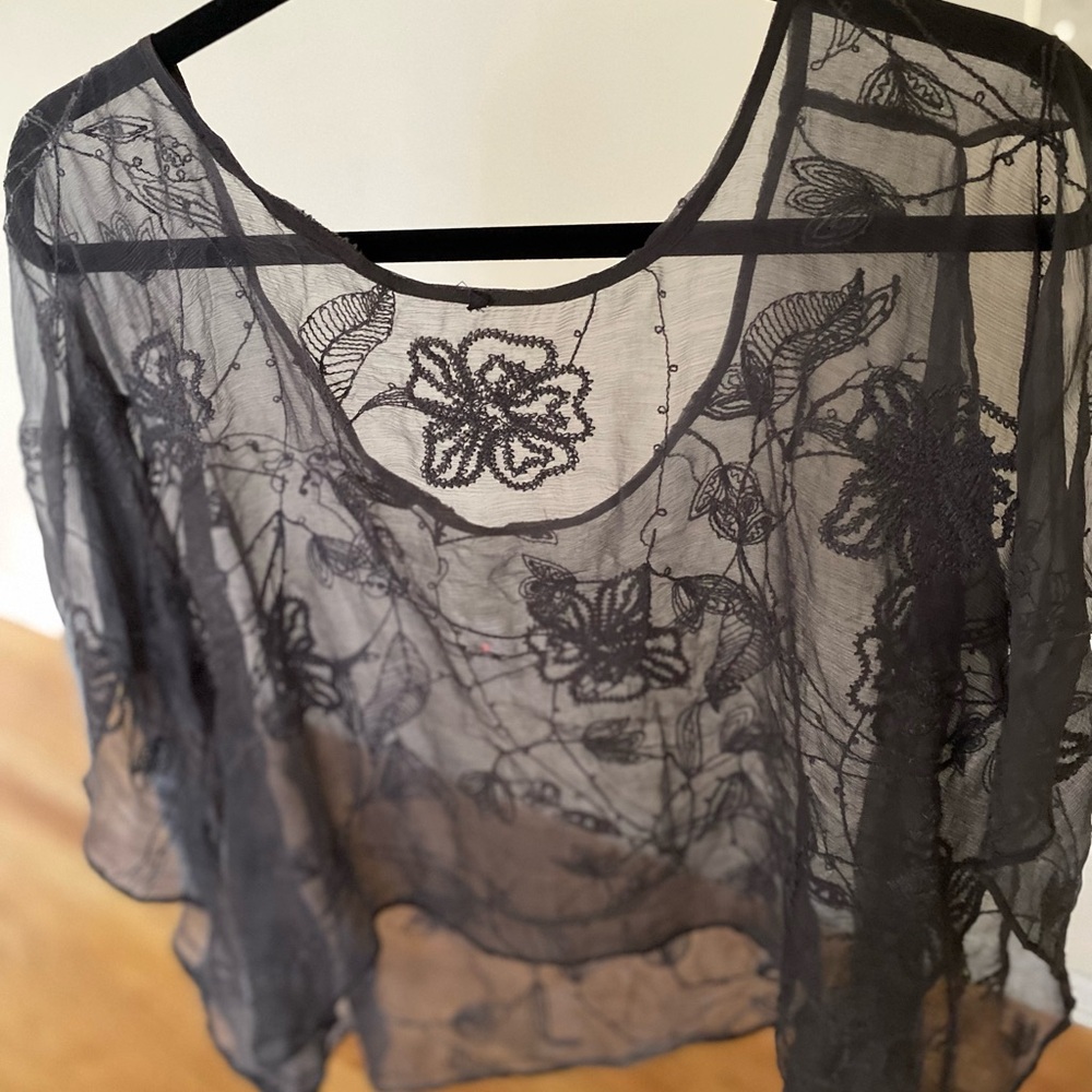 Anthropologie poncho